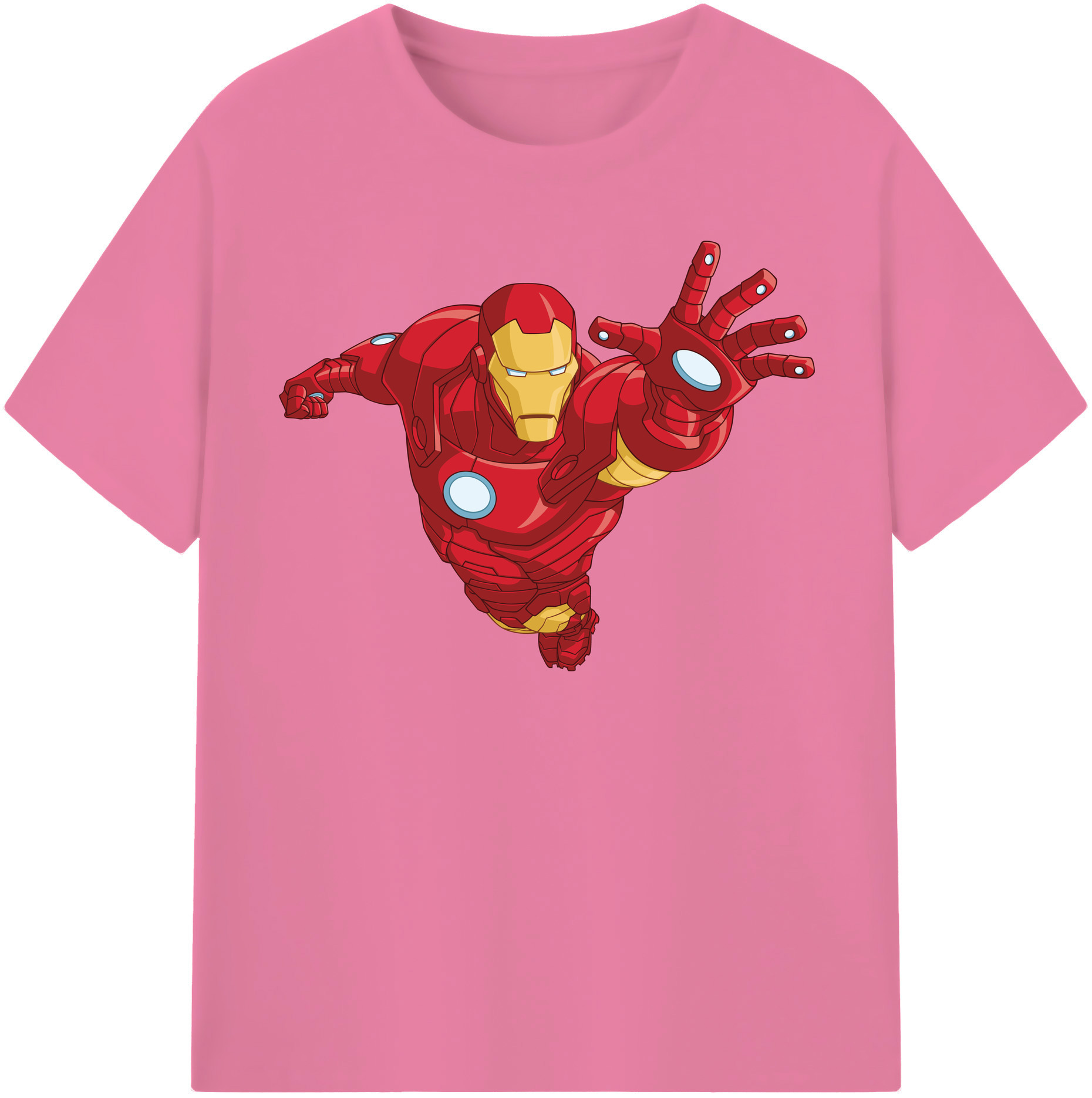 （画像用） アベンジャーズ The Avengers 綿100％半袖Tシャツ（フロントプリント）